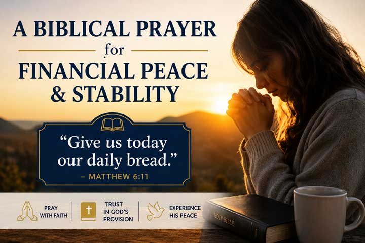 A Biblical Prayer for Financial Peace and Stability