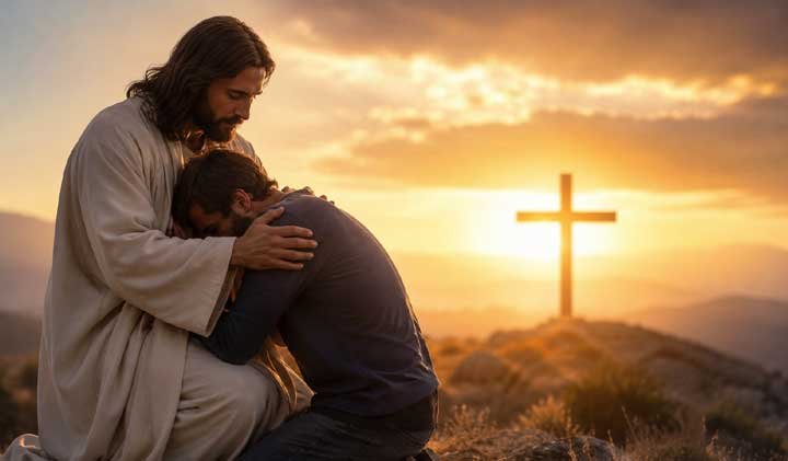 Jesus Mercy Circle Prayer in Times of Despair