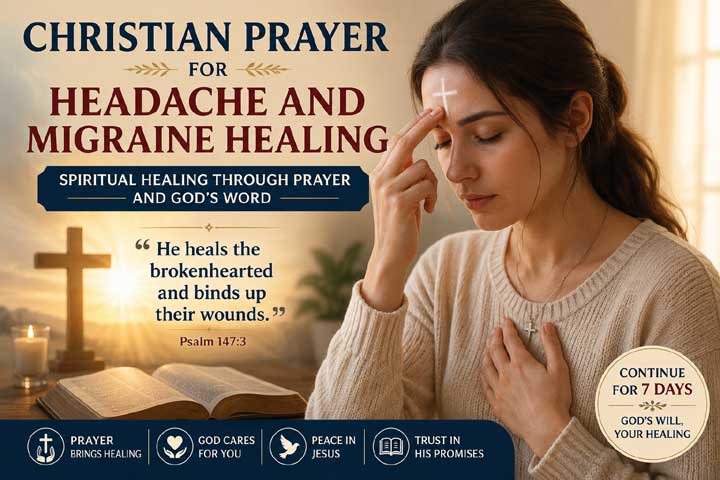 Psalm 147:3 Prayer for Headache and Migraine Healing