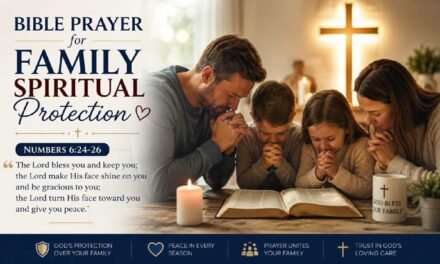 Christian Prayer for Family And Home Protection
